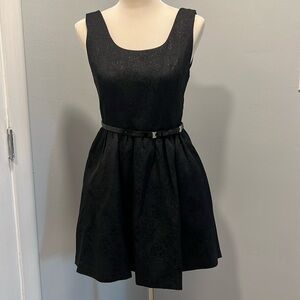 NWT Princess Vera Wang Junior Size 7 Black Dress